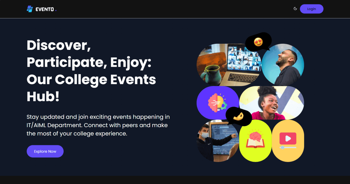 College event management application